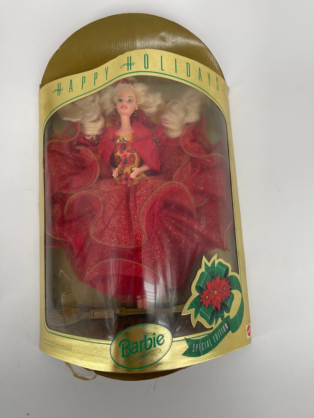 1993 Happy Holidays #10824 Barbie Doll Special Edition Mattel